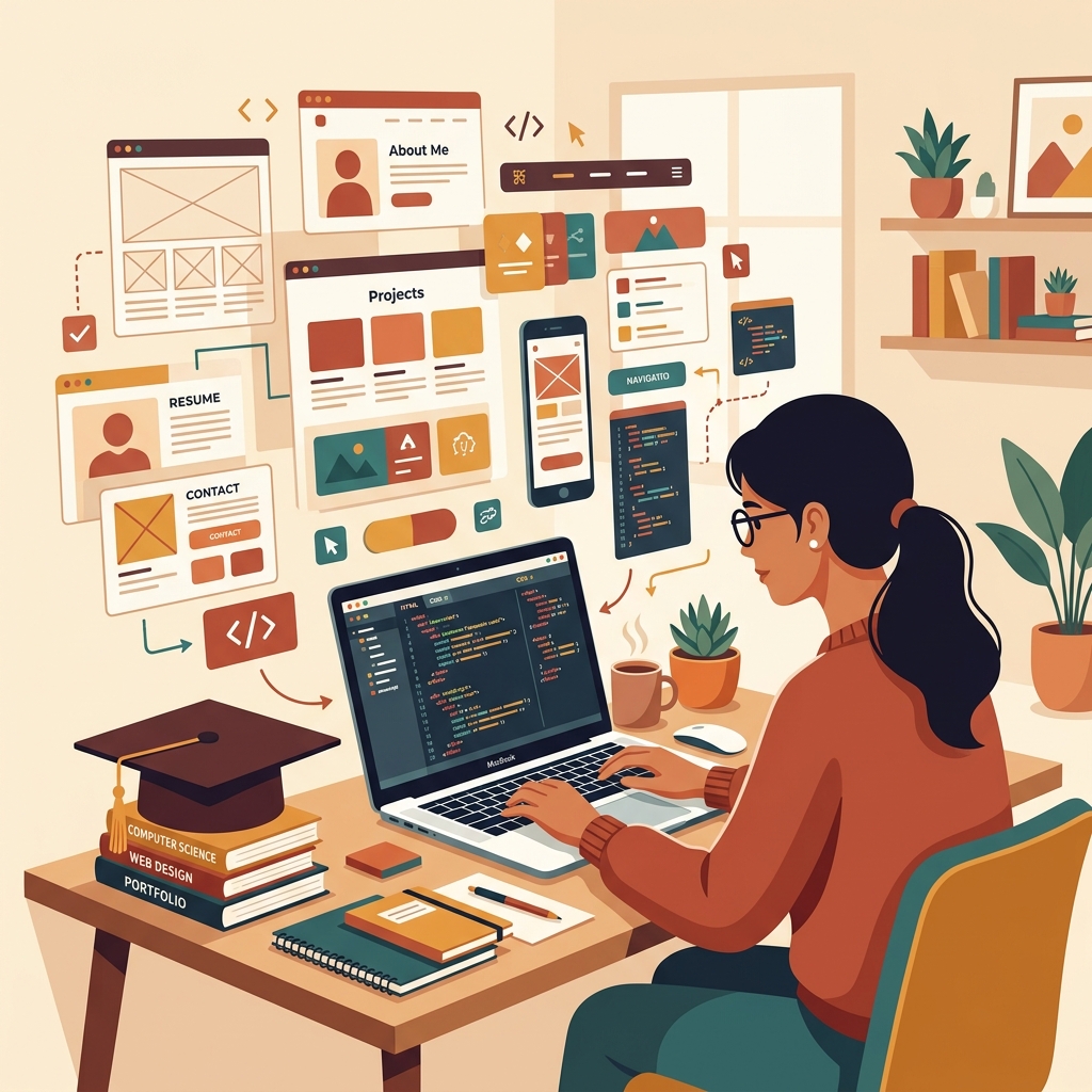 BCA Student Portfolio - Guide for computer science students to build portfolio websites